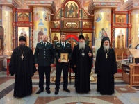 Митрополит Артемий благословил недавно назначенного на должность атамана Уссурийского войскового казачьего общества