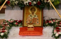 Прибытие мощей святого Иоанна Златоуста в Хабаровск (11 апреля 2007 года)